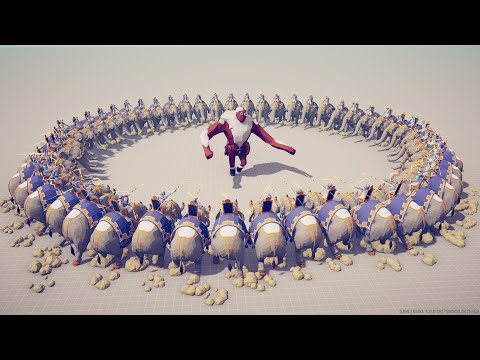 50x SACRED ELEPHANTS vs EVERY UNIT - Totally Accurate Battle Simulator