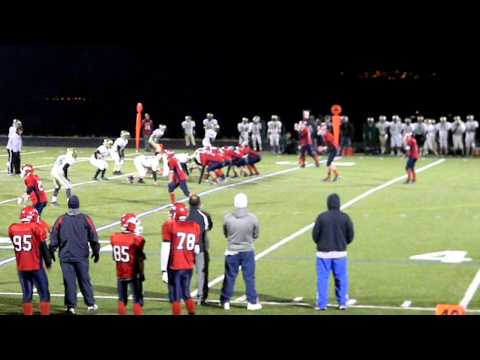Andrew Reding, QB (#9): Liberty JV (red) vs Falcon 107 Colorado Springs 11-8-11