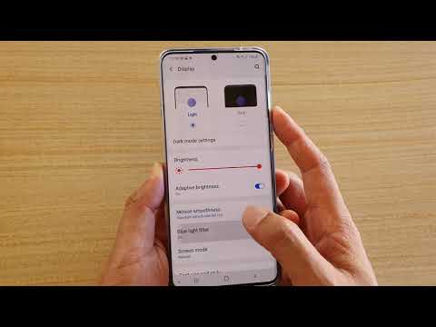 Galaxy S20/S20+: How to Schedule Blue Light Filter To Turn On / Off Automatically