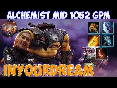 InyourdreaM - Alchemist Midlane #1 Sea Player  | Top Rank Pro Gameplay - Dota 2