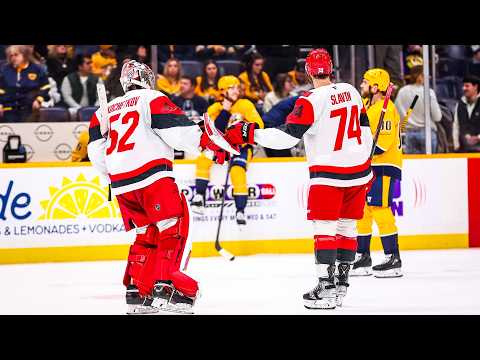 Carolina Hurricanes at Nashville Predators | Game Highlights | 12.17.2025