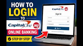 How to login to Capital One 360 online banking - Step by Step