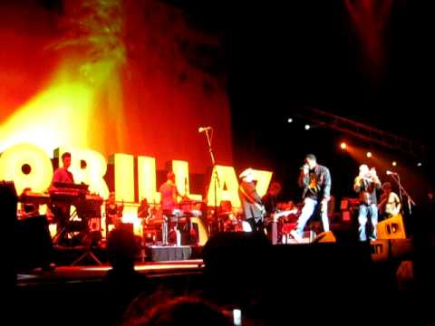 Gorillaz Live 19/12/10 - White Flag (feat. Bashy, Kano and the National Orchestra for Arabic Music)