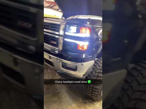 2015 Silverado headlights spec d #chevy #headlights #cuhh