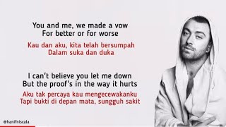 Sam Smith - I’m Not the Only One | Lirik Terjemahan