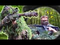 Causing Total Confusion In A Ghillie Suit Airsoft Sniper