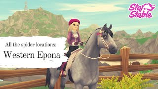 ALL THE SPIDERS FROM WESTERN EPONA 🕷 || Star Stable Online