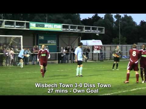 Wisbech Town v Diss Town - TNL - 21/08/12