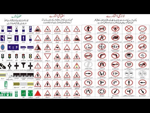 HOW TO GET DRIVING LICENSE | TRAFFIC SIGN TEST | ٹریفک سائن ٹیسٹ پاس کرنے کا طریقہ