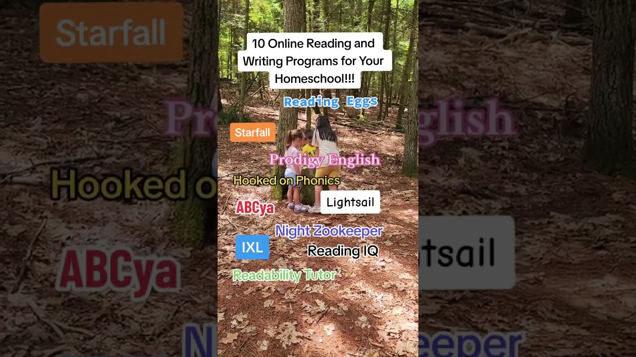 10 Online Reading and Writing Programs for Homeschooling!