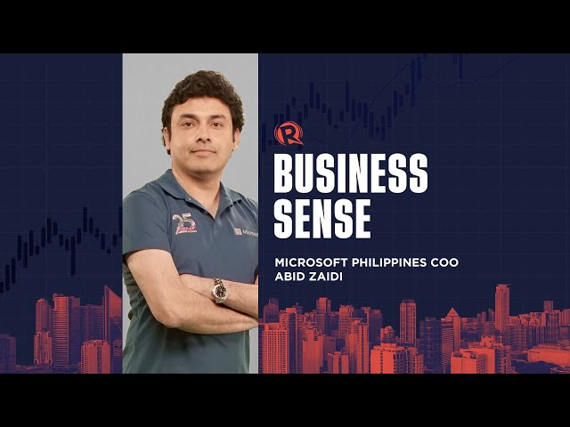 Business Sense: Microsoft Philippines COO Abid Zaidi