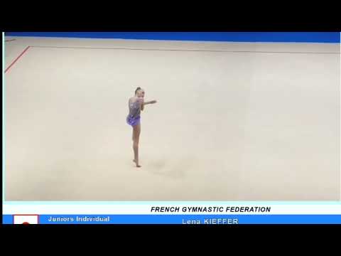 Léna KIEFFER FRANCE - BALL JUNIOR AA - Aphrodite Cup 2024