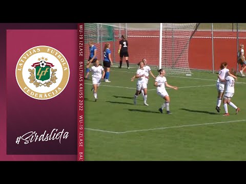 Latvijas WU-19 izlases vārtu guvumi Baltijas kausa izcīņā 2022. gadā