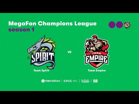 Team Spirit vs Team Empire, MegaFon Champions League, bo3, game 2 [Maelstorm & Inmate]