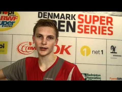 Interview Viktor Axelsen efter nederlag til Jan Ø.