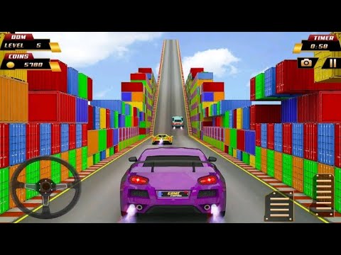 Impossible Car Stunts Driving 2020 #Android Game Play FHD #Car Games To Play #Driving Games Download