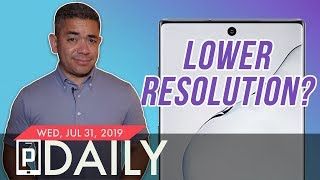 The Samsung Galaxy Note 10&#039;s Display Resolution is Going Down