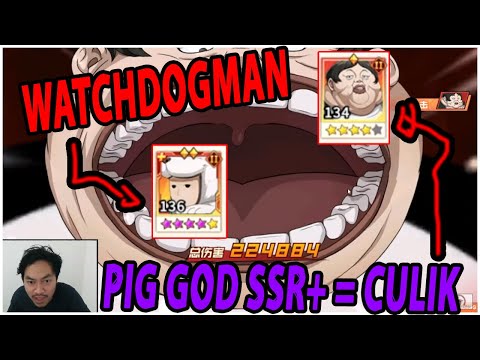 🔥🔥WTACHDOGMAN META DI TURNAMEN HERO FT. PIG GOD SSR+ [KING PVP] - ONE PUNCH MAN The Strongest