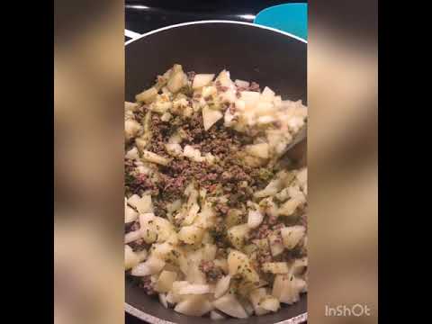Do it yourself dog meal (Ground beef, vegetables,...