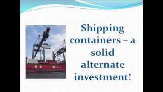 How to invest in Shipping containers