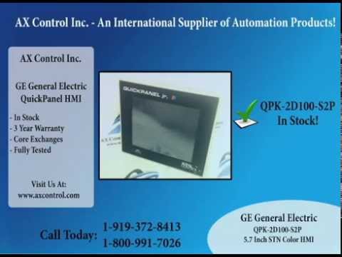 GE Fanuc Quickpanel Total Control QPK-2D100-S2P QPK2D100S2P 5.7 Inch STN Color HMI