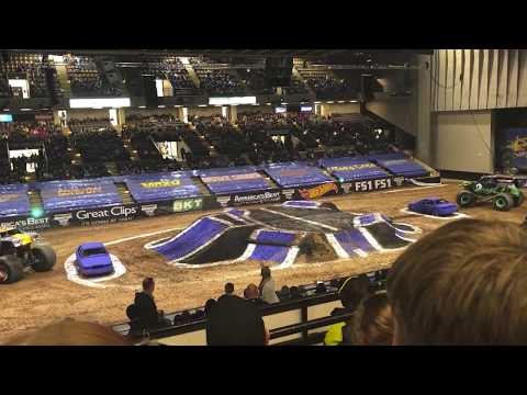 Monster Jam 2018 Triple Threat Series Baltimore Arena Monster Trucks Cool Tricks
