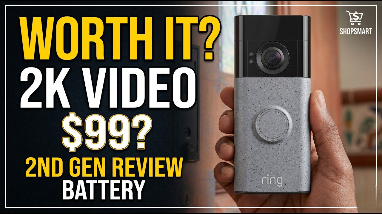 Is the NEW Ring Battery Doorbell (2nd Gen) Worth It?