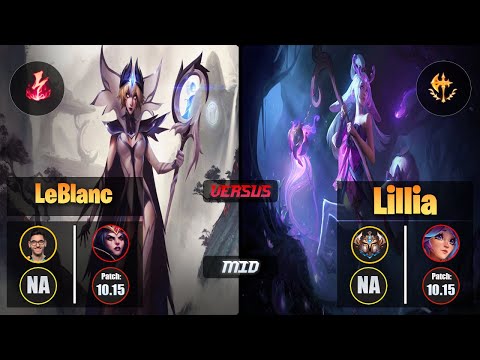 Nisqy LEBLANC (Mid) [Electrocute] VS LILLIA - Challenger NA Patch 10.15