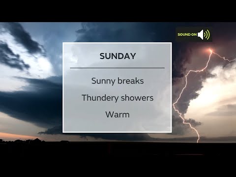 Sunday afternoon forecast 04/07/21