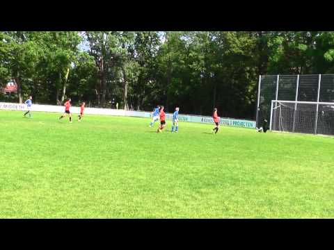 18 mei 2014 Fair play toernooi VV De Meern D4 - Kampong D3 0-4 Doelpunt Kampong
