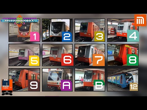 STC Metro - Todas las líneas (Compilación).