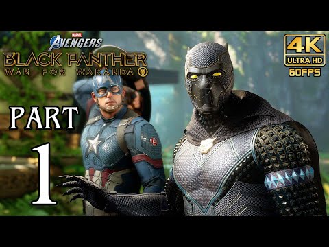 Marvel's AVENGERS - Black Panther Story Walkthrough PART 1 (PS5) @ 4K 60ᶠᵖˢ ✔