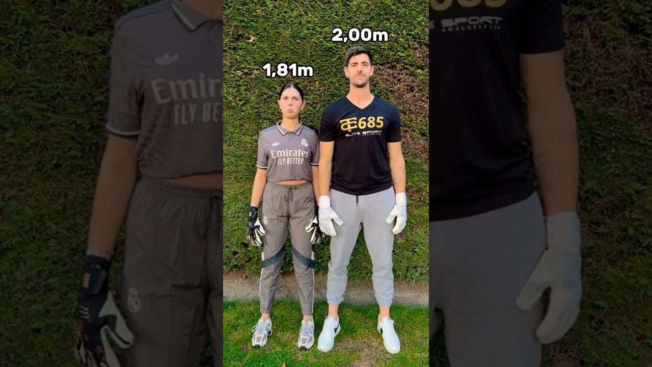 MY HEIGHT vs COURTOIS 🙈📏