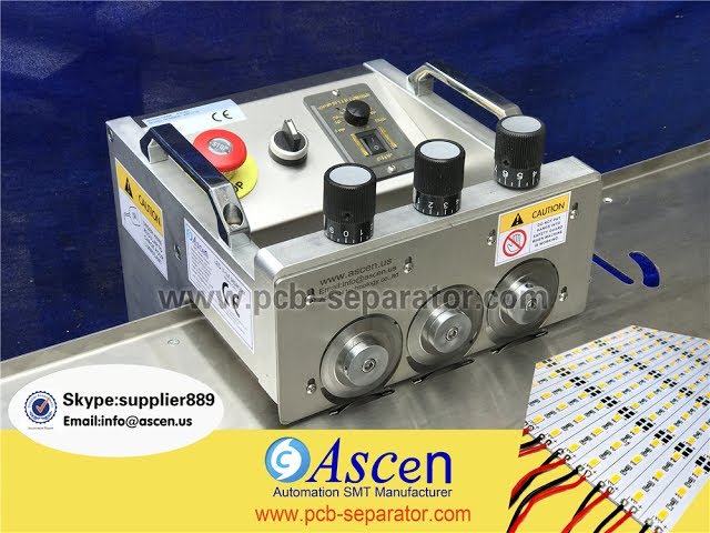 PCB depanelize/LED depaneling/PCBA depaneling machine/Nutzentrenner/PCB separator/PCB-LED cutter