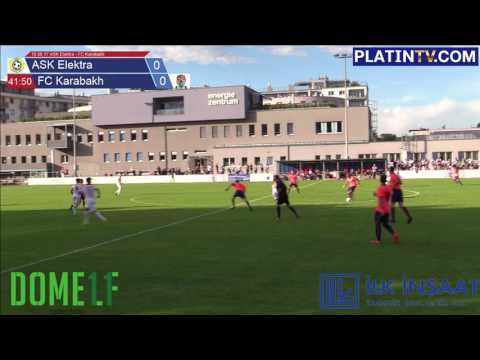10.06.17 ASK Elektra - FC Karabakh - Highlight  (1. Halbzeit / 42:00) am 10.06.2017 18:45