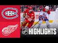 NHL Highlights Canadiens Vs Red Wings October 09 2025