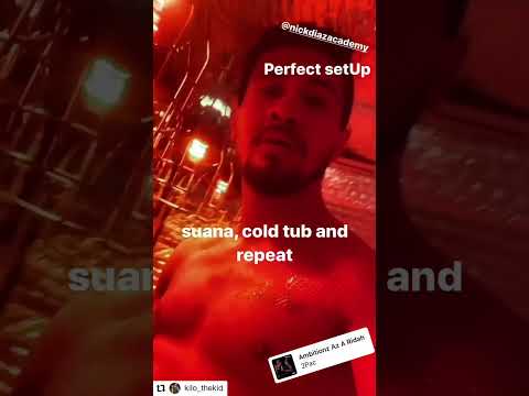 Infrared Sauna - NickDiazAcademy