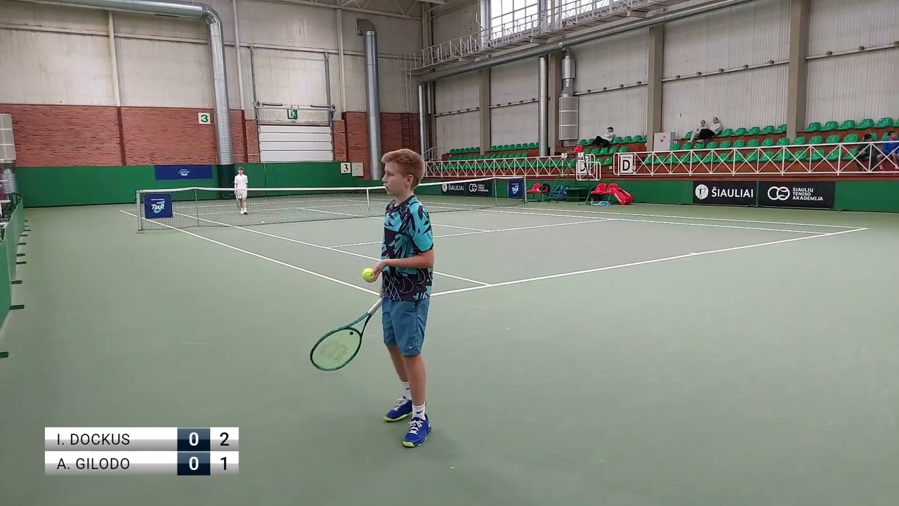 Šiauliai Tennis Academy Cup 14U – 05.04.25 | COURT 3