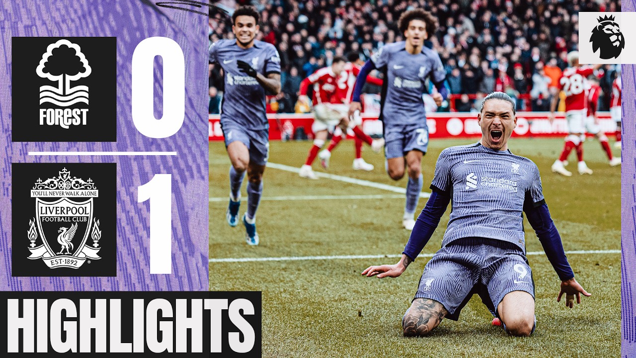 Nottingham Forest vs Liverpool highlights