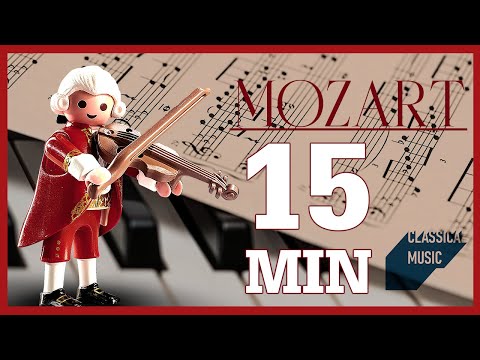 15 min de LAS CANCIONES MAS FAMOSAS DE MOZART,  MEJORES OBRAS