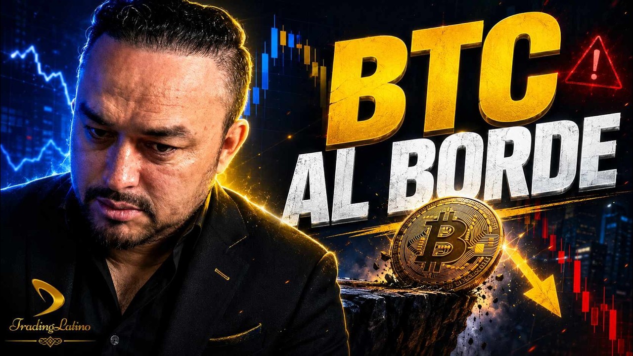 🚨 BITCOIN AL BORDE DE UNA CAÍDA MUCHO MAYOR: ¿SE VIENE EL DESPLOME? 📉