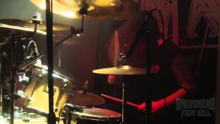 CHRIST AGONY@ Paganhorns Live at Bielsko-Poland (Drum Cam)