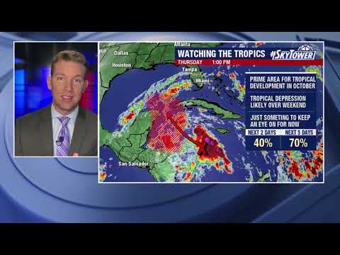 Tropical weather forecast: October 1, 2020