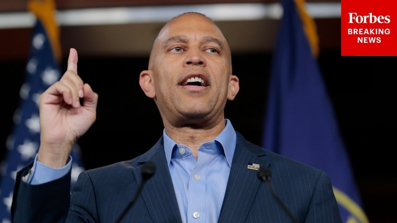 Video: Jeffries responds to query on Democratic policy direction with opposition to GOP legislation