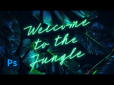 Photoshop Neon Text Effect Tutorial