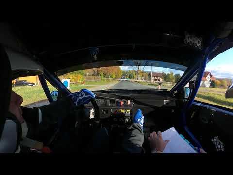 Rajd Wisły 2021, Maciej Hawro/Wojciech Kolaczek, os2 Laliki, Honda Civic