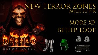 Terrific Terror is Terraforming - D2R PTR - Terror Zones Diablo 2 Resurrected New Patch 2.5