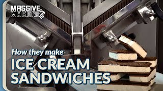 Making Ice Cream Sandwiches and More! | Food Factory