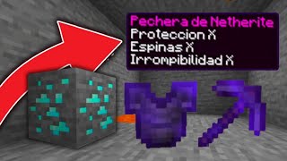 Minecraft pero los Minerales dan Objetos OP