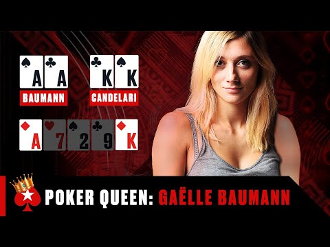 THE BEST POKERFACE???? - Gaëlle Baumann ♠️ Poker Queens ♠️ PokerStars